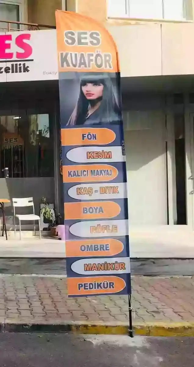 Bayan Kuaförü Yelken Bayrağı-25