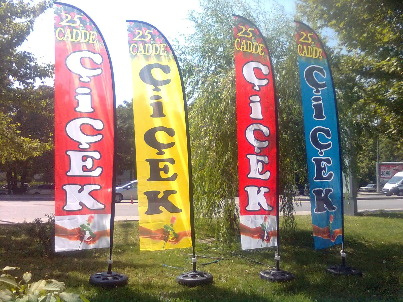 Çiçekçi Yelken Bayrağı-18